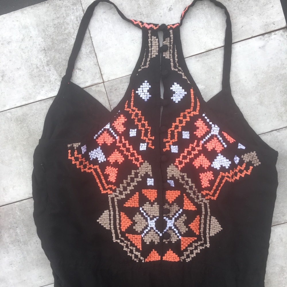 Yoana Baraschi Fiji Geo Embroidered Racer Maxi - Picture 8 of 8